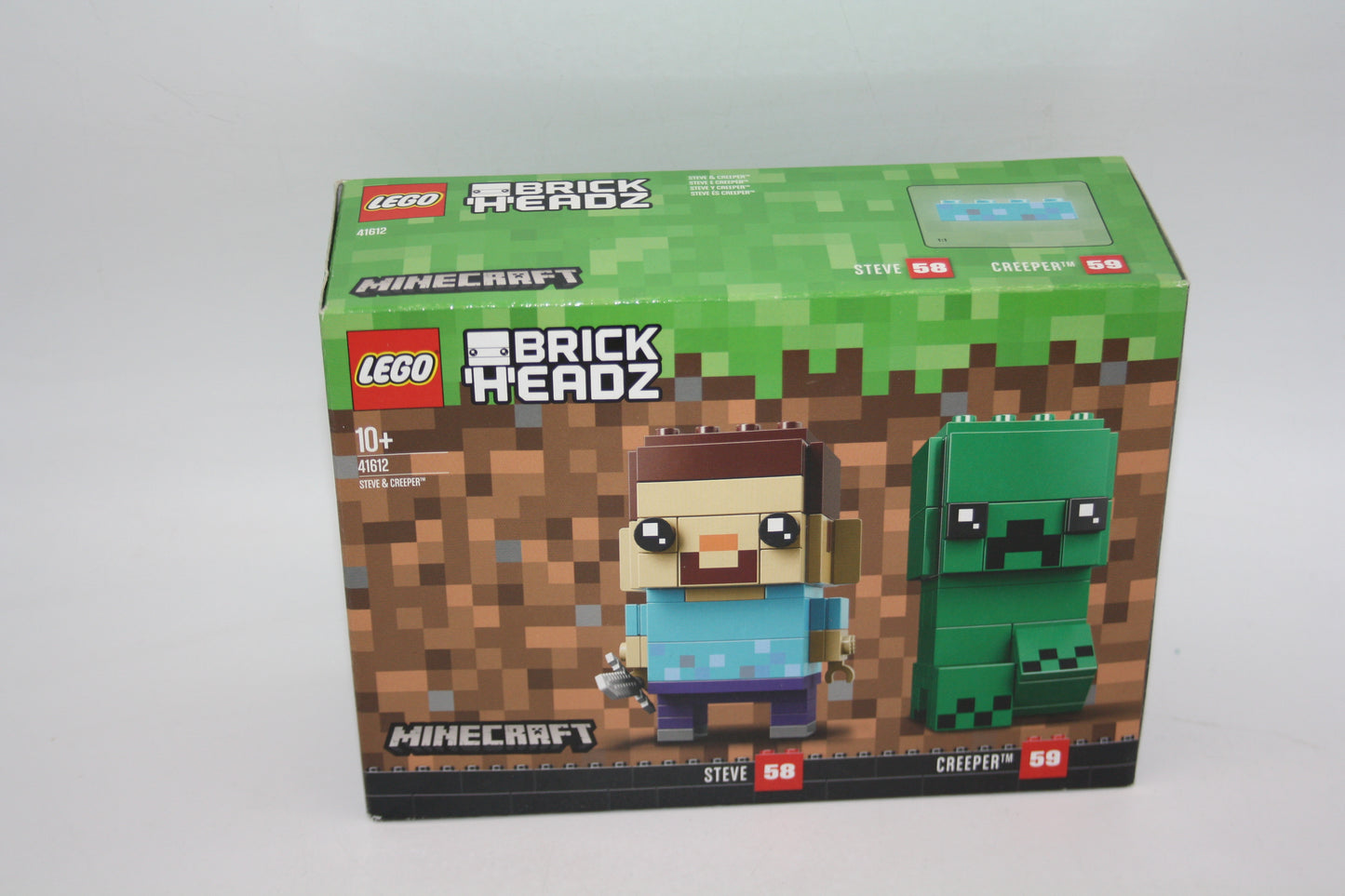 LEGO® Minecraft/BrickHeadz Set - 41612 Steve & Creeper™ - Neu/ungeöffnet