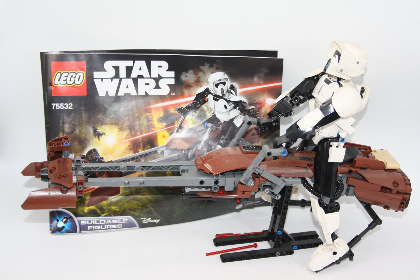LEGO® - Star Wars Set - 75532 Scout Trooper™ & Speeder Bike™ - inkl. BA
