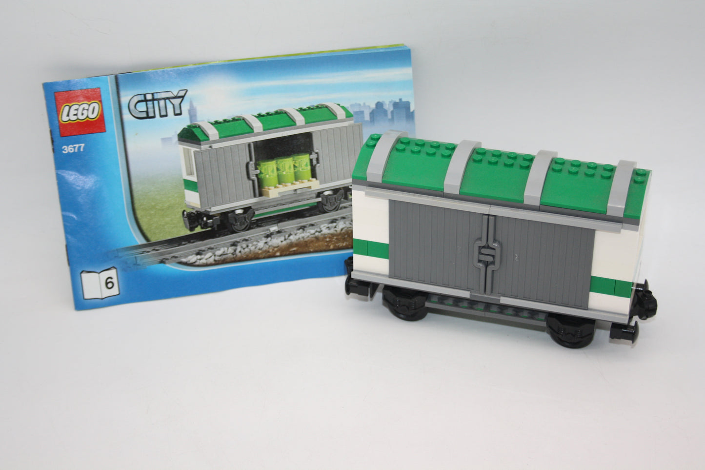 LEGO® Eisenbahn - Güterwagen/Güterwaggon - aus 3677 - LOK/Wagon - inkl. BA