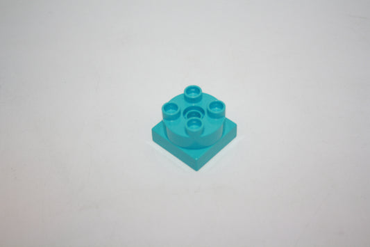 Duplo - Drehstein rund  - neublau - Ersatzteile - Zubehör