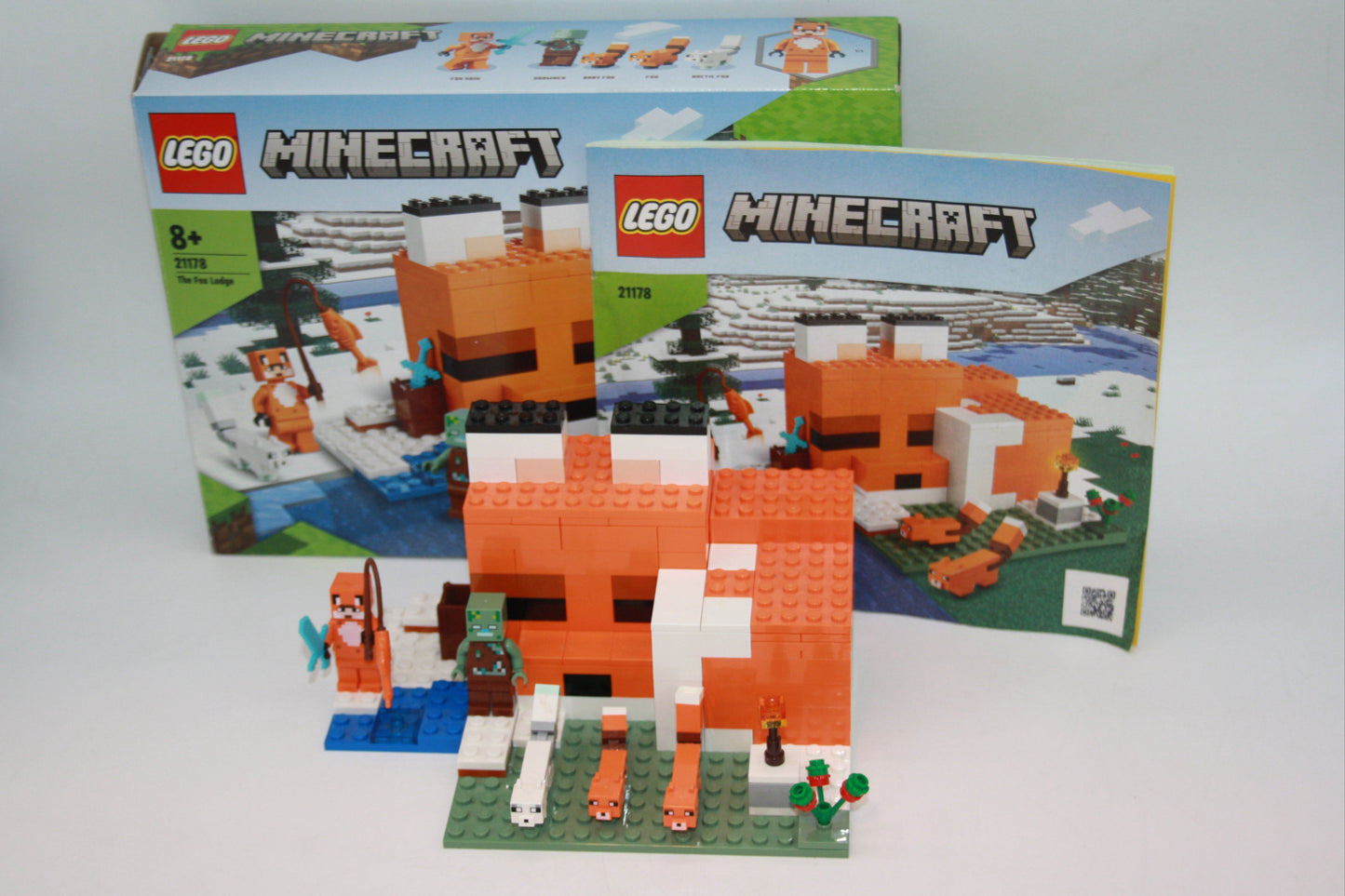 LEGO® Minecraft - Set 21178 Die Fuchs-Lodge - inkl. BA & OVP