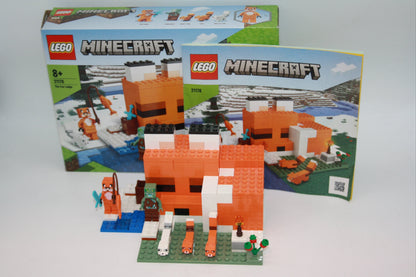 LEGO® Minecraft - Set 21178 Die Fuchs-Lodge - inkl. BA & OVP