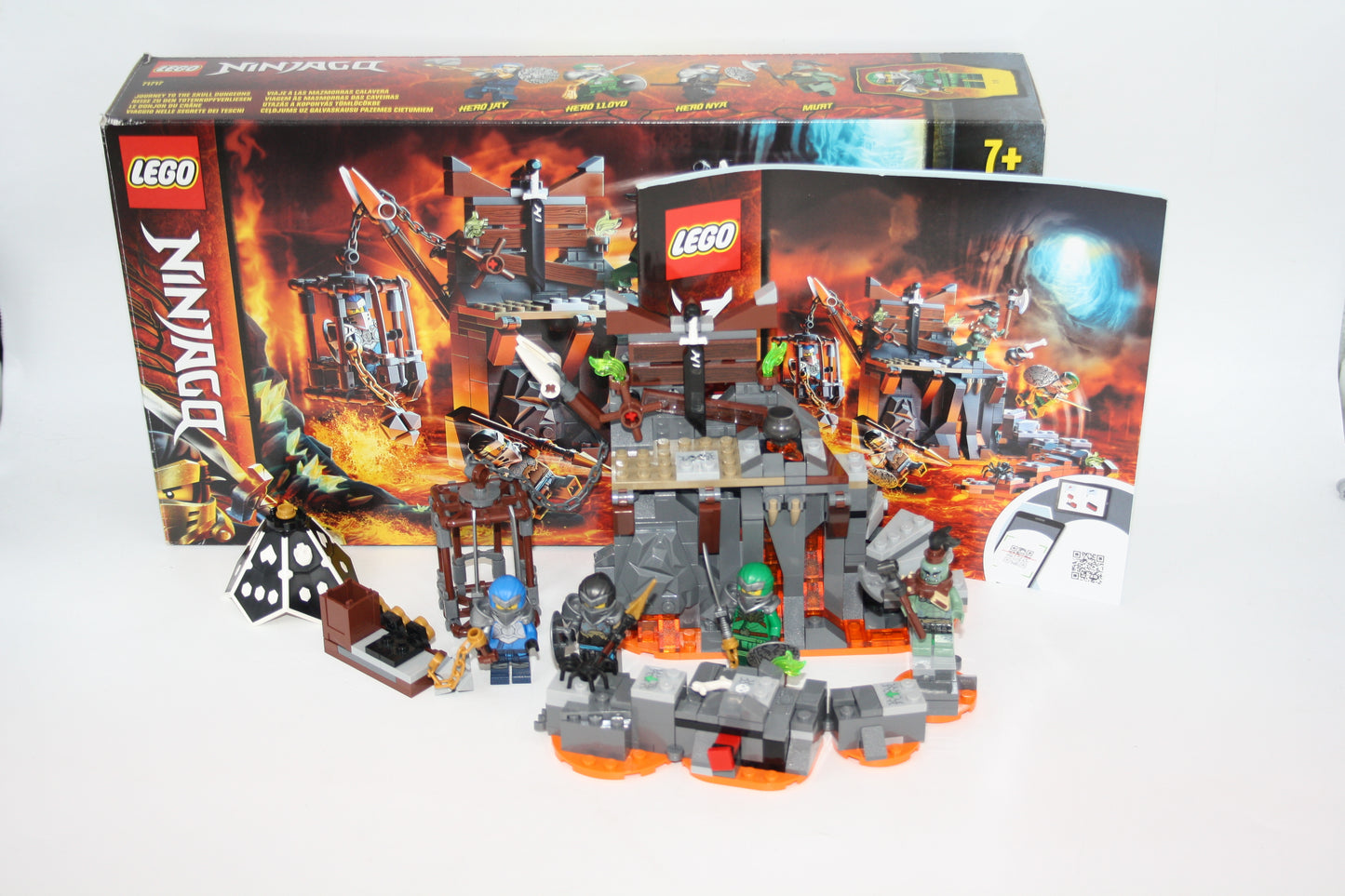 LEGO® - Ninjago Set - 71717 Reise zu den Totenkopfverliesen - inkl. BA & OVP