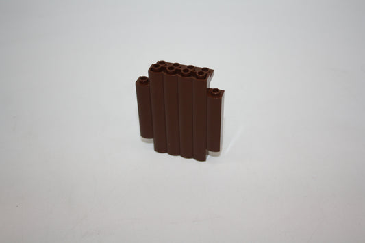 LEGO® - Palisaden Wand/Panel 2x6x6 - 30140 - braun