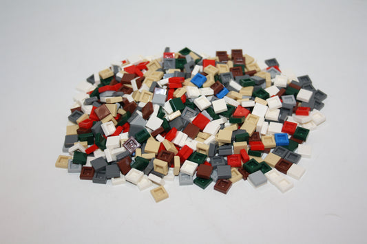 LEGO® - 500x Fliese/Tile 1x1 - bunt gemischt - 3070 - Sonderstein