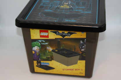 LEGO® - Batman Aufbewahrungsbox, groß, 18 l, stapelbar - durchsichtig schwarz - 4094 - Aufbewahrung