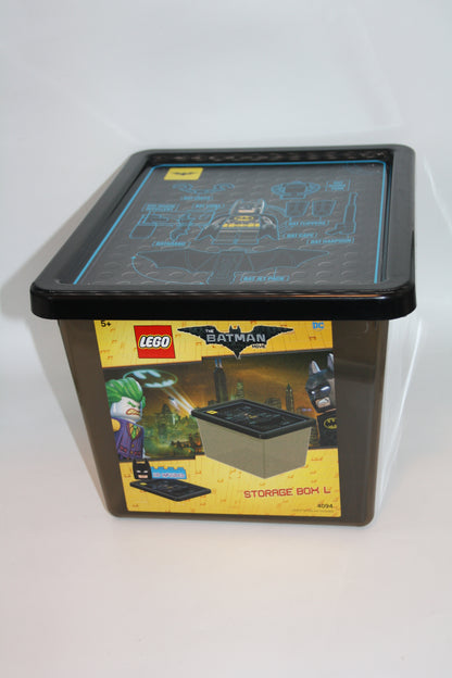 LEGO® - Batman Aufbewahrungsbox, groß, 18 l, stapelbar - durchsichtig schwarz - 4094 - Aufbewahrung