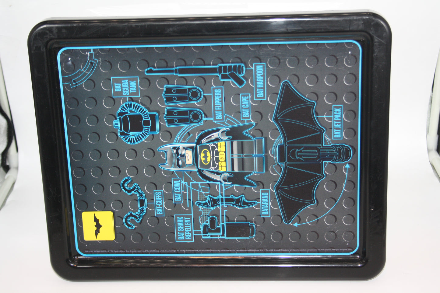LEGO® - Batman Aufbewahrungsbox, klein, 6 l, stapelbar - durchsichtig schwarz - 4094 - Aufbewahrung