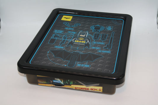 LEGO® - Batman Aufbewahrungsbox, klein, 6 l, stapelbar - durchsichtig schwarz - 4094 - Aufbewahrung