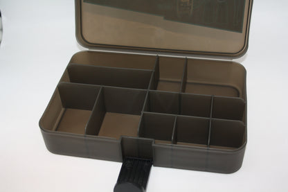LEGO® - Batman Sortierbox, Aufbewahrungsbox/-kasten mit Fächern, durchsichtig schwarz - Aufbewahrung