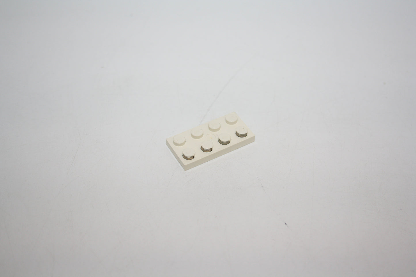 LEGO® - Elektrische Platte 2x4 mit Kontakten - 4757c01 - weiß - Stein/Brick