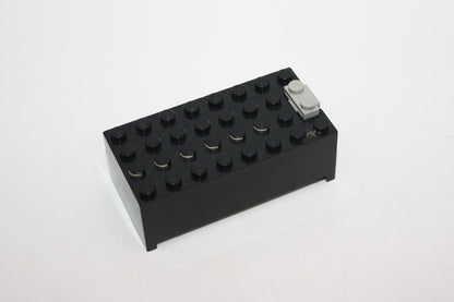 LEGO® - Elektro 9V Batteriebox klein ohne Batteriedeckel - schwarz - 4760c00 - Stein/Brick
