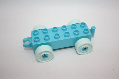 Duplo - Breitreifen Fahrwerke - vers. Farben - Anhänger/Wagon