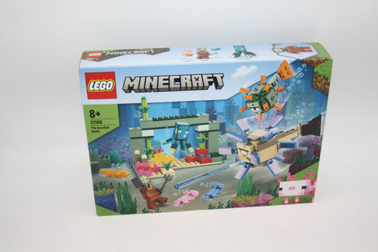 LEGO® Minecraft Set - 21180 Das Wächterduell - neu/ungeöffnet
