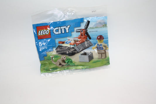 LEGO® City Set - 30570 Luftkissenboot für Tierrettungen - Neu/Ungeöffnet