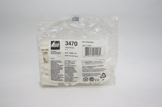 LEGO® Bulk Bricks Set - 3470 1x4 White Bricks - Neu/Ungeöffnet