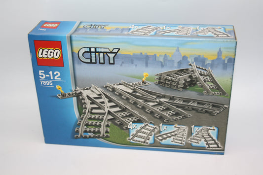 LEGO® - City/Eisenbahn Set - 7895 Weichen - Neu/Ungeöffnet