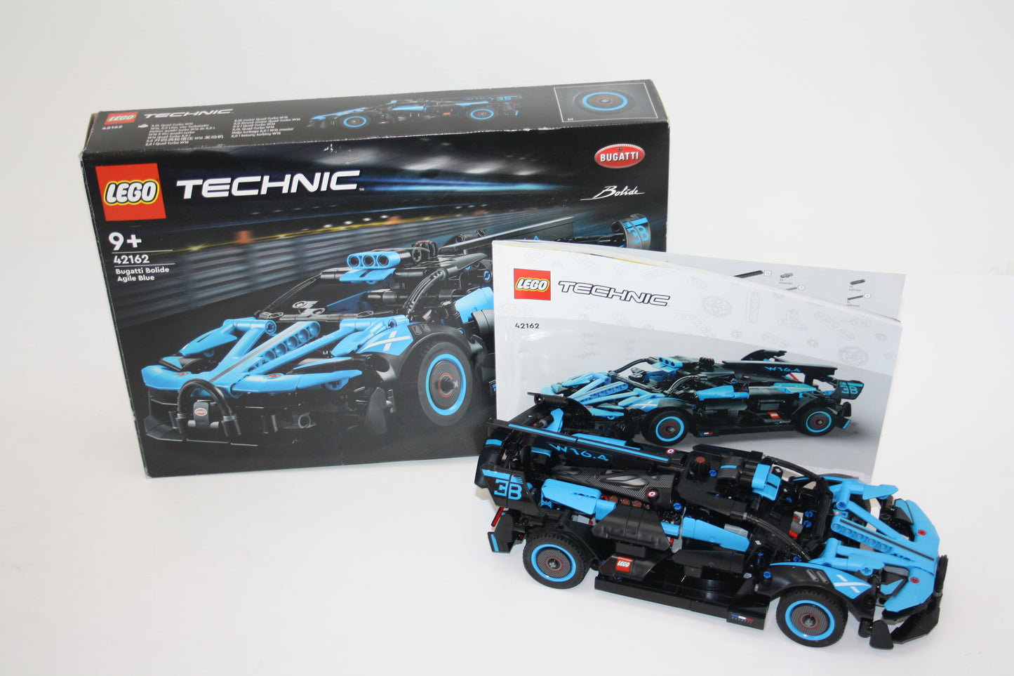 LEGO® - Technic Set - 42162 Bugatti Bolide Agile Blue - inkl. BA & OVP