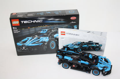 LEGO® - Technic Set - 42162 Bugatti Bolide Agile Blue - inkl. BA & OVP