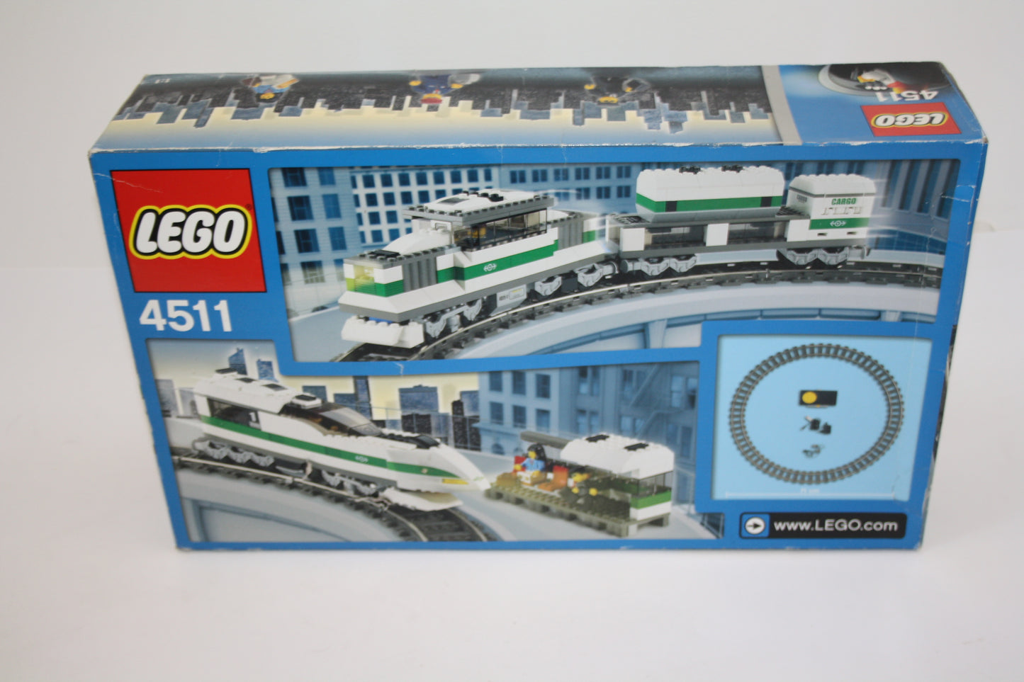 LEGO® - World City/Eisenbahn Set - 4511 Schnellzug mit Trafo - Neu/Ungeöffnet - EOL