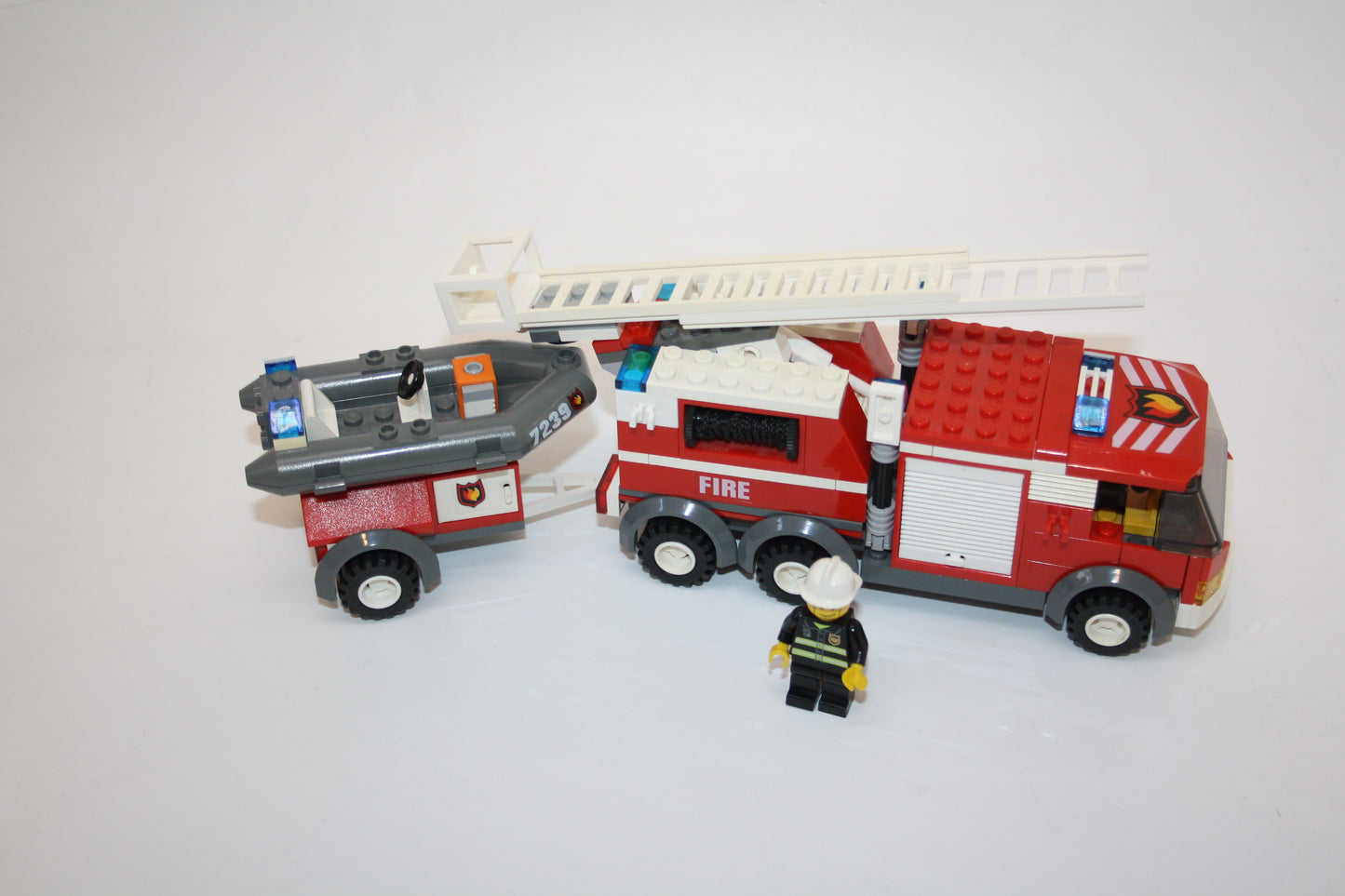 LEGO® - City Set - 7239 Feuerwehrlöschzug - inkl. BA & OVP