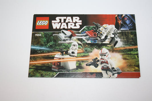 LEGO® Star Wars - 7655 Clone Troopers™ Battle Pack - OBA/Bauanleitung