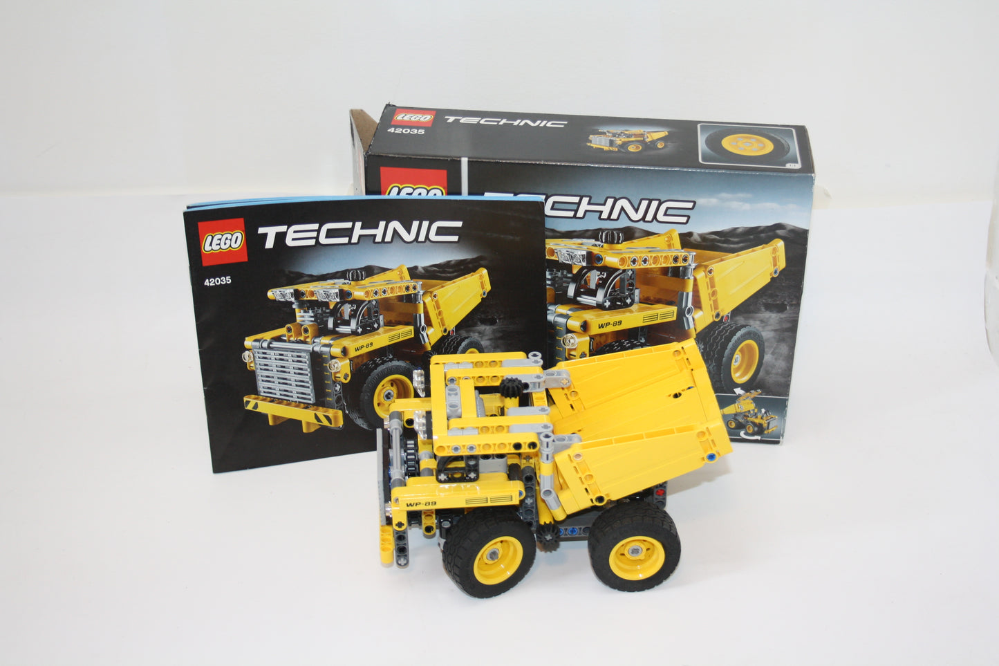 LEGO® Technik - 42035 Muldenkipper - Bagger/Baustelle - inkl. BA & OVP