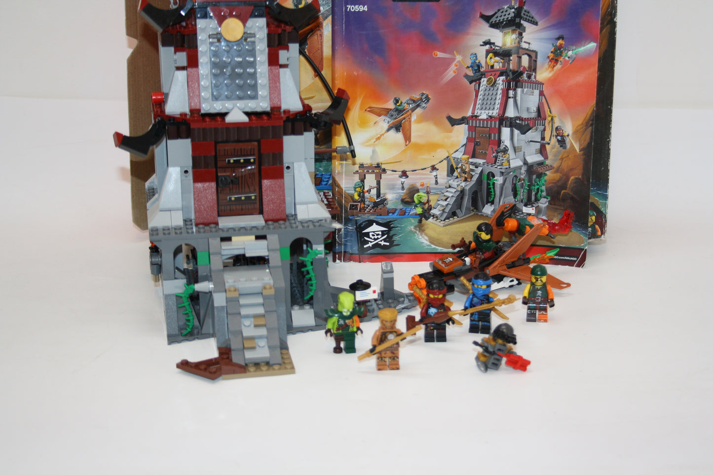 LEGO® - Ninjago Set - 70594 Die Leuchtturmbelagerung - inkl. BA & OVP