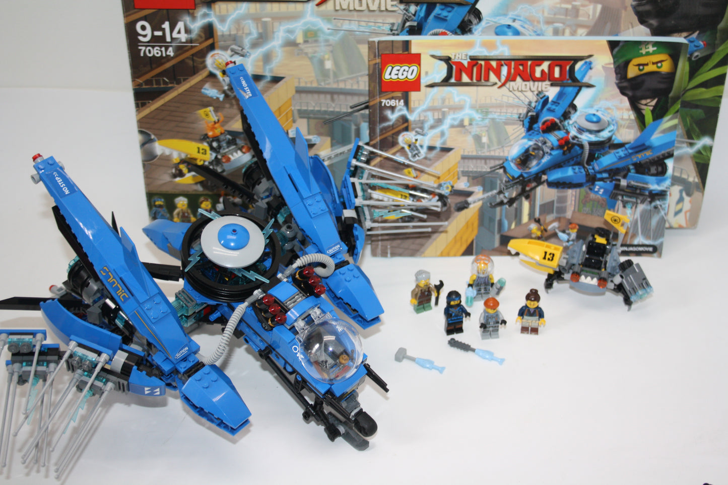 LEGO® Ninjago - 70614 Jay's Jet-Blitz - Unvollständig - inkl. BA & OVP