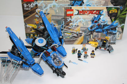 LEGO® Ninjago - 70614 Jay's Jet-Blitz - Unvollständig - inkl. BA & OVP