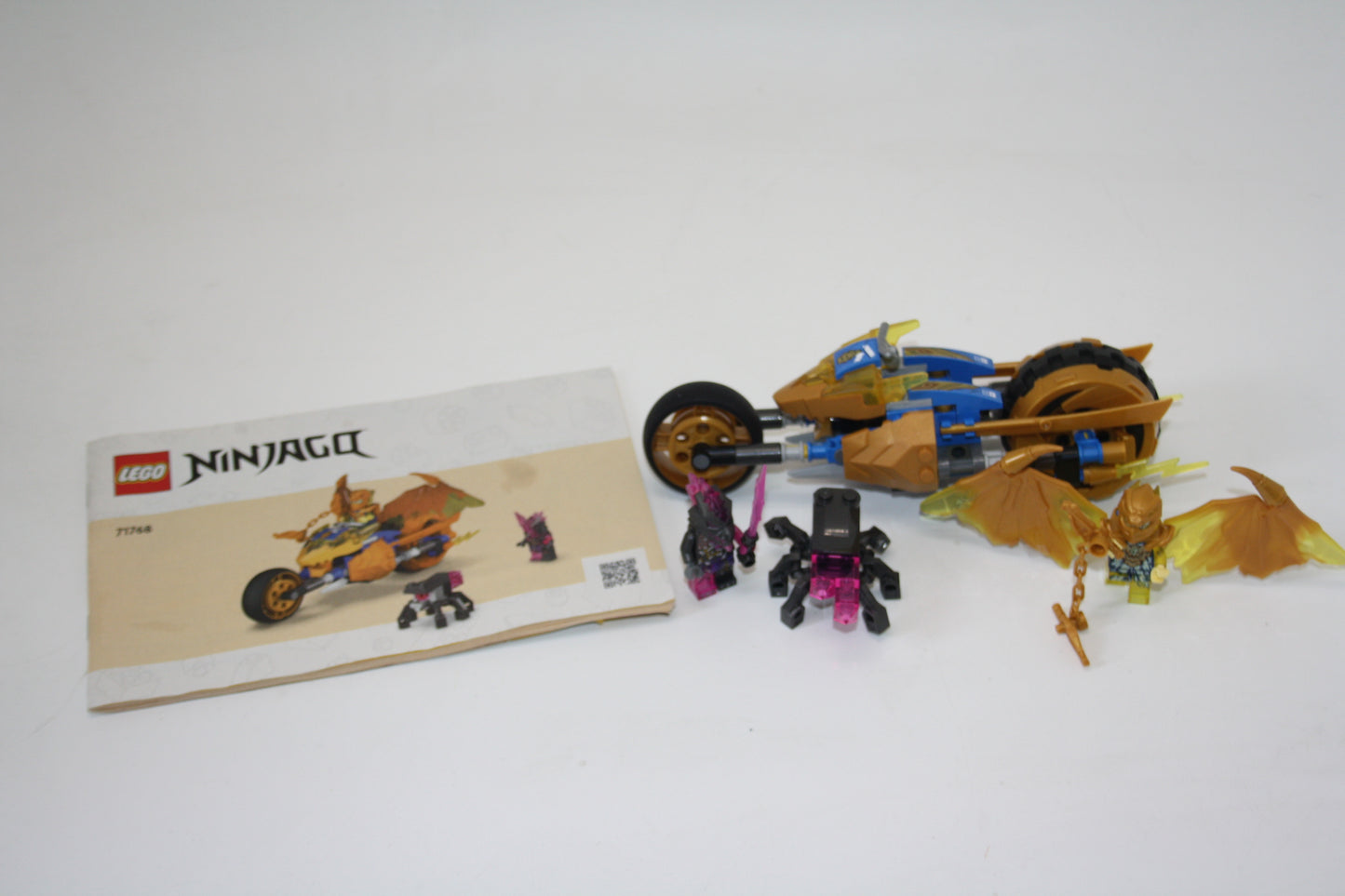 LEGO® - Ninjago Set - 71768 Jays Golddrachen-Motorrad - inkl. BA
