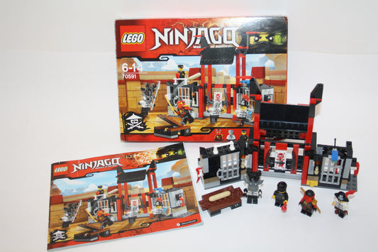 LEGO® Ninjago - 70591 Kryptarium-Gefängnisausbruch - Unvollständig - inkl. BA & OVP