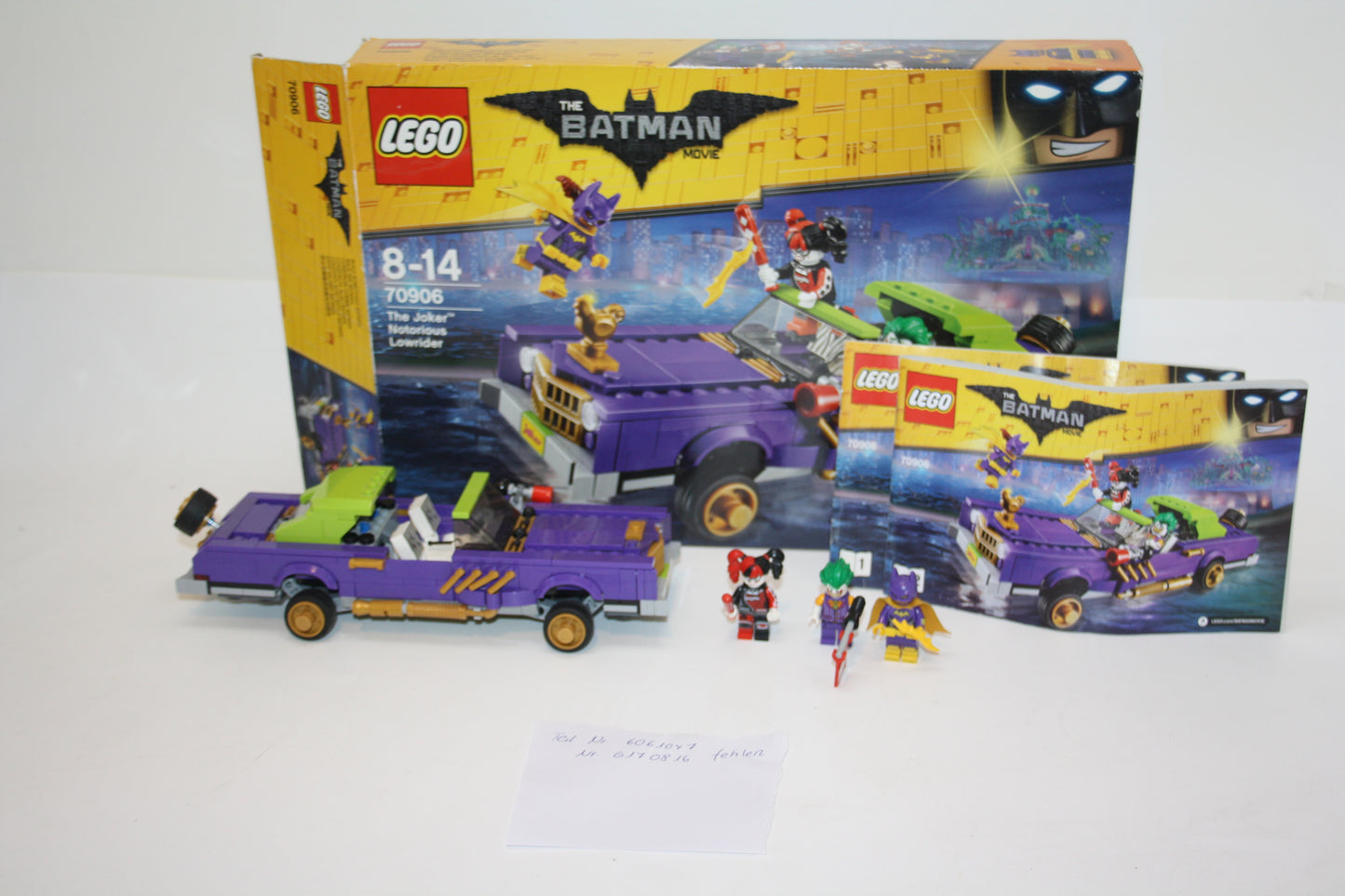 LEGO® Batman Movie Set - 70906 Jokers berüchtigter Lowrider - inkl. Ba & OVP
