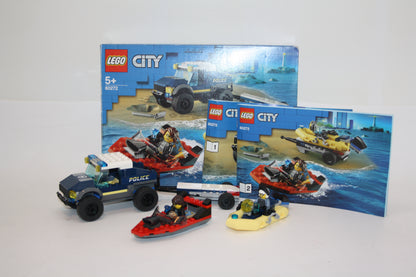 LEGO® - City Set - 60272 Transport des Polizeiboots - inkl. BA & OVP