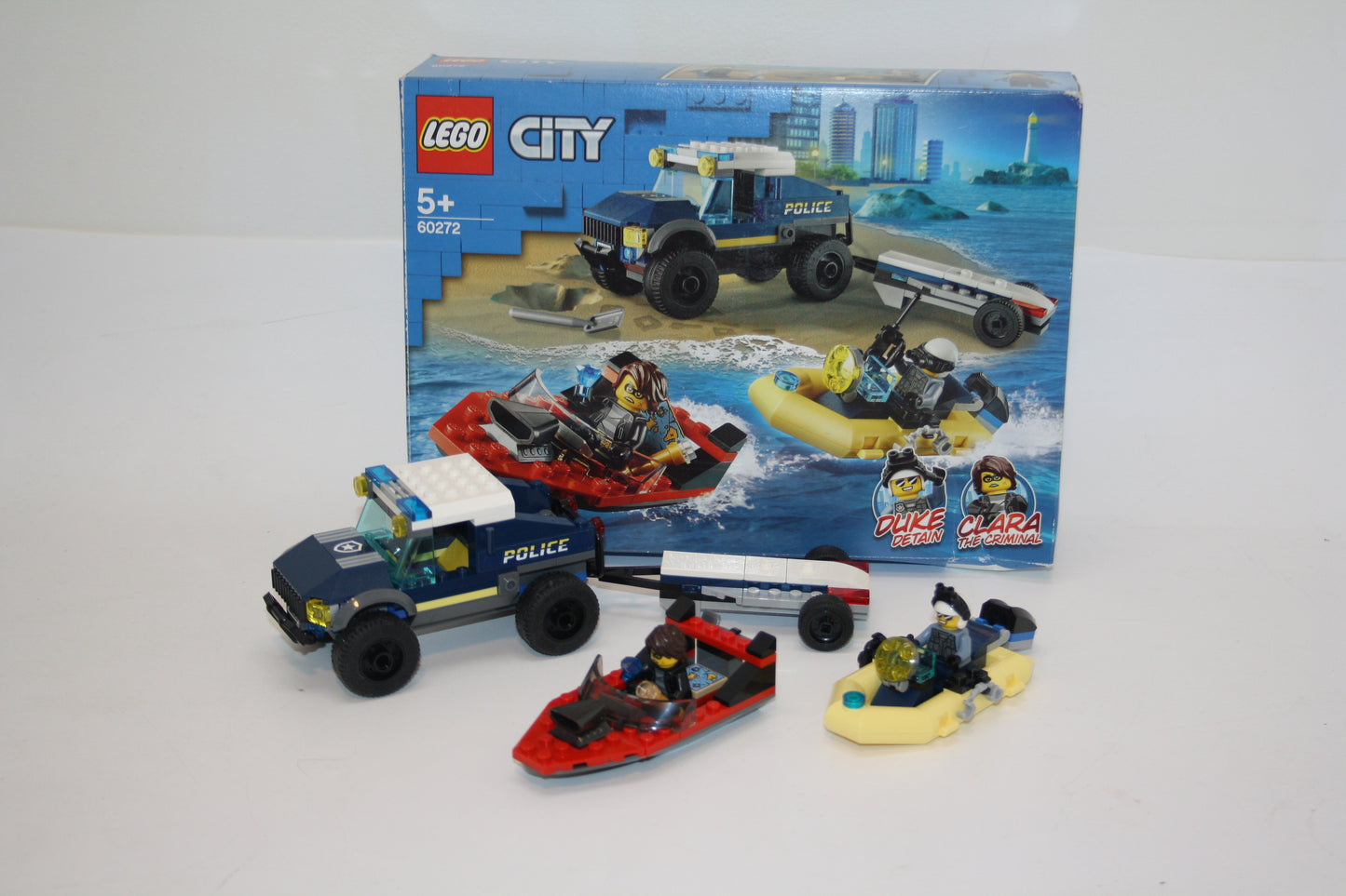 LEGO® - City Set - 60272 Transport des Polizeiboots - inkl. BA & OVP