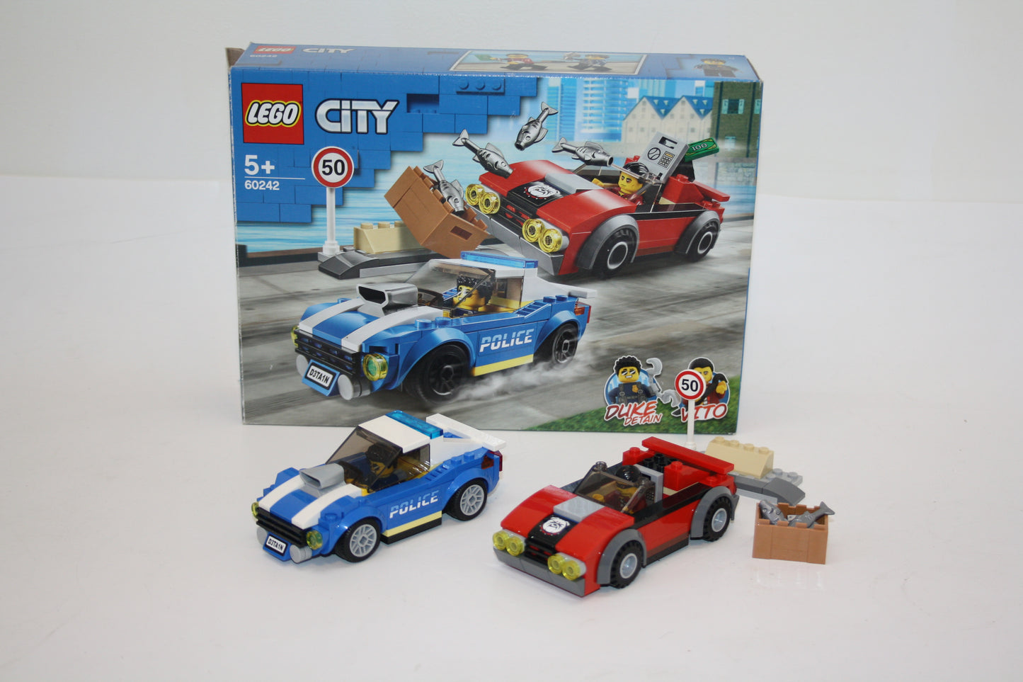LEGO® - City Set - 60242 Festnahme auf der Autobahn - inkl. BA & OVP