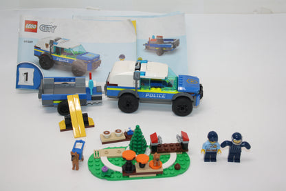 LEGO® - City Set - Mobiles Polizeihunde-Training - inkl. BA & OVP