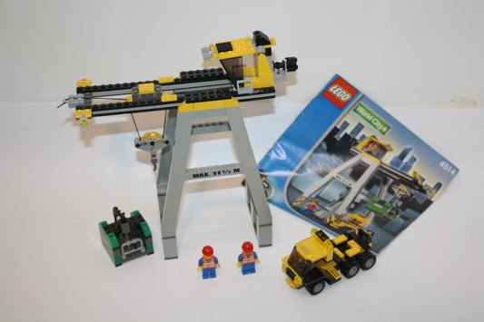 LEGO® Eisenbahn - 4514 Verladekran - Unvollständig - inkl. BA & OVP
