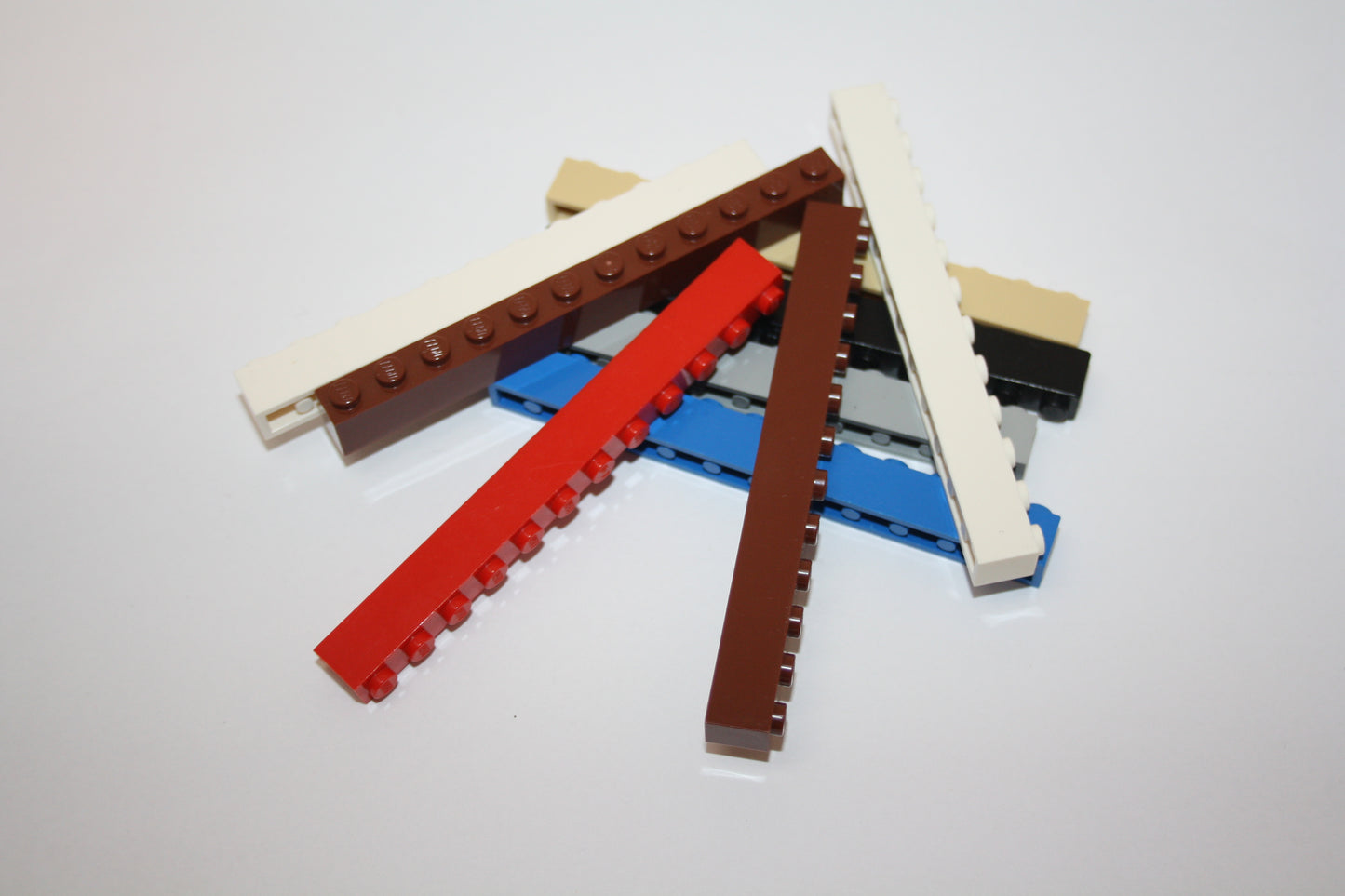 LEGO® - 10 1x12 Basic/Basis Steine/Grundbausteine - 6112 - bunt gemischt - Sparpaket