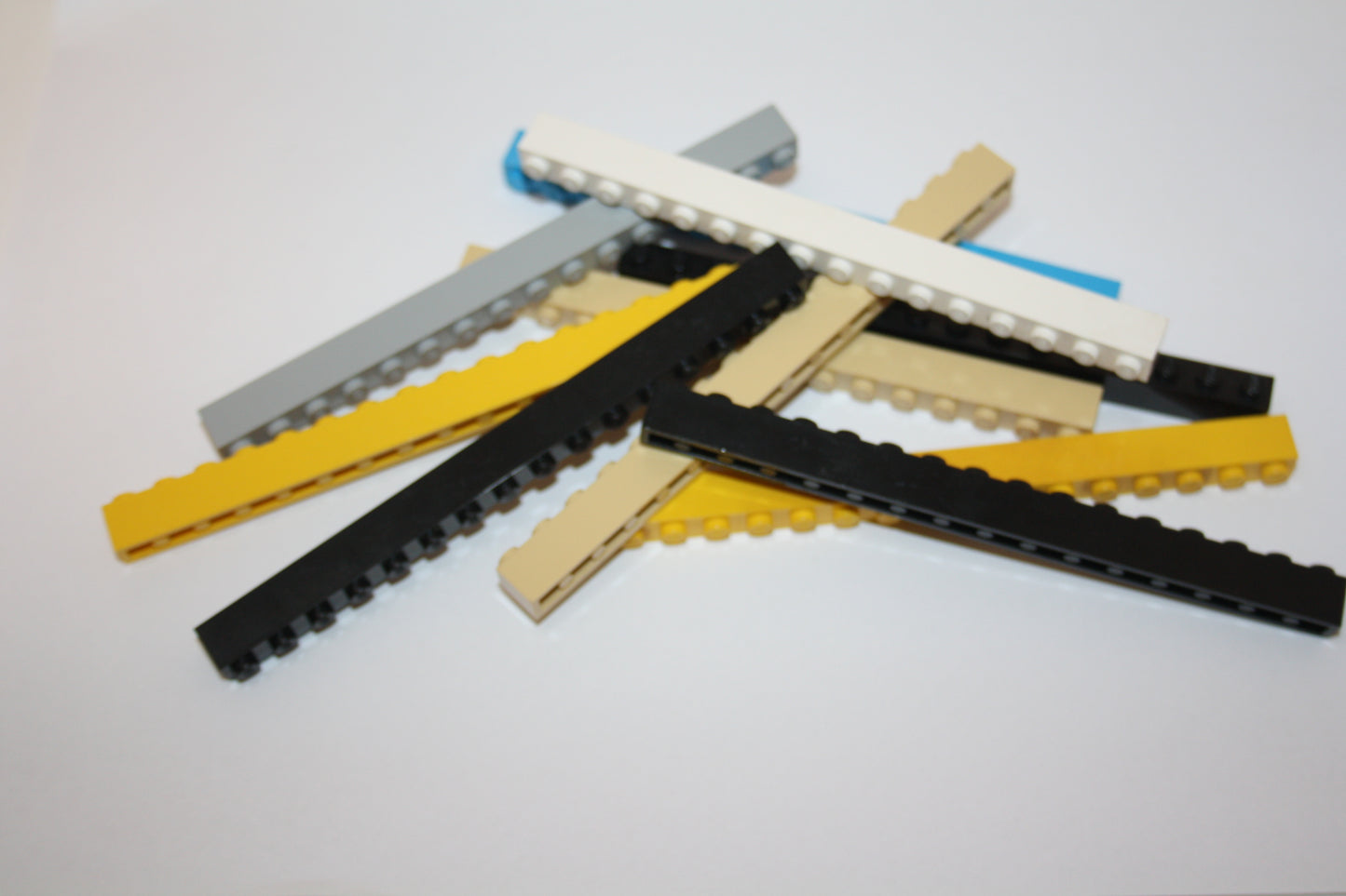 LEGO® - 10 1x16 Basic/Basis Steine/Grundbausteine - 2465 - bunt gemischt - Sparpaket