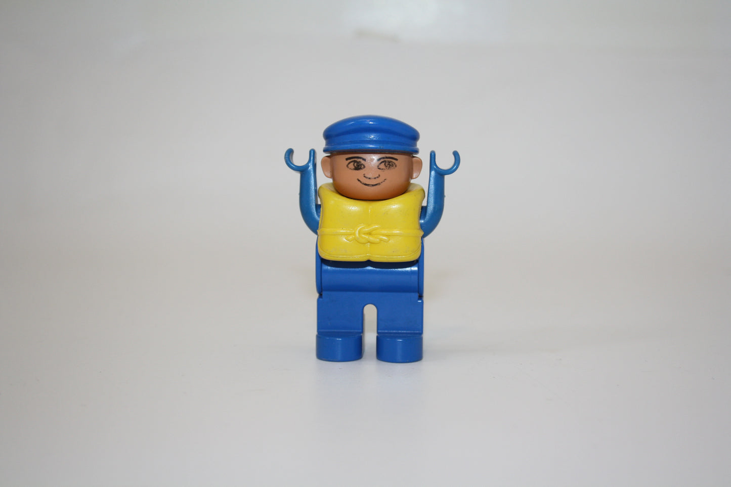 Duplo - Matrose m. Schwimmweste - Seefahrer - blaue Hose/blaues Oberteil - Mann - Figur