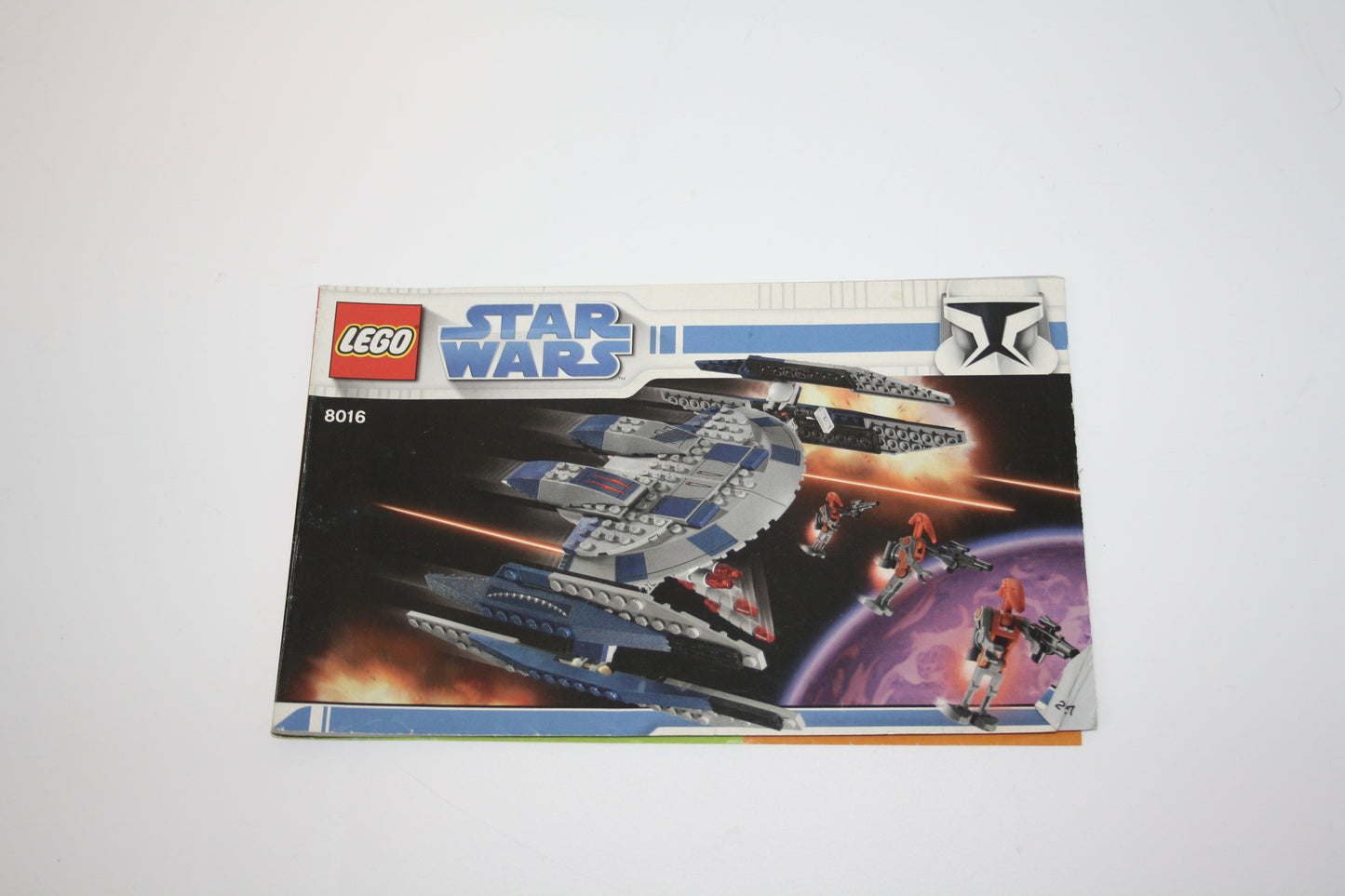 LEGO® Star Wars - 8016 Hyena Droid Bomber™ - OBA/Bauanleitung
