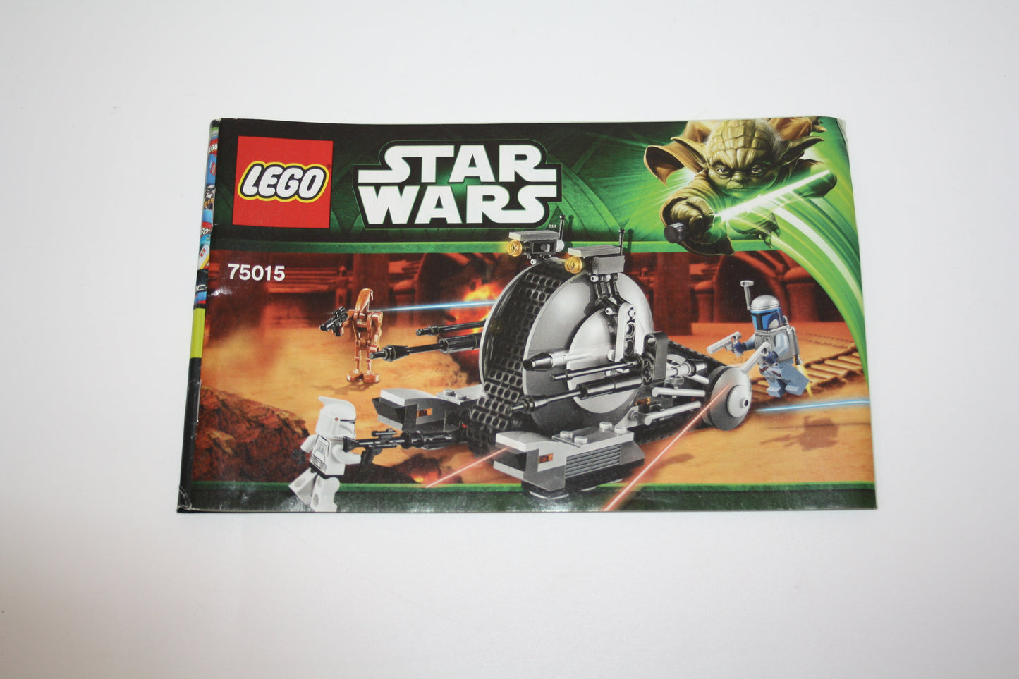 LEGO® Star Wars - 75015 Corporate Alliance Tank Droid™ - OBA/Bauanleitung