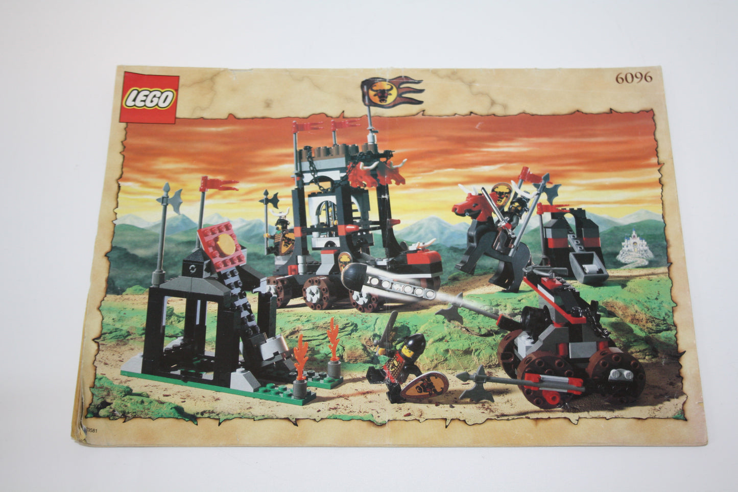 LEGO® Castle - 6096 Belagerer-Angriff - OBA/Bauanleitung