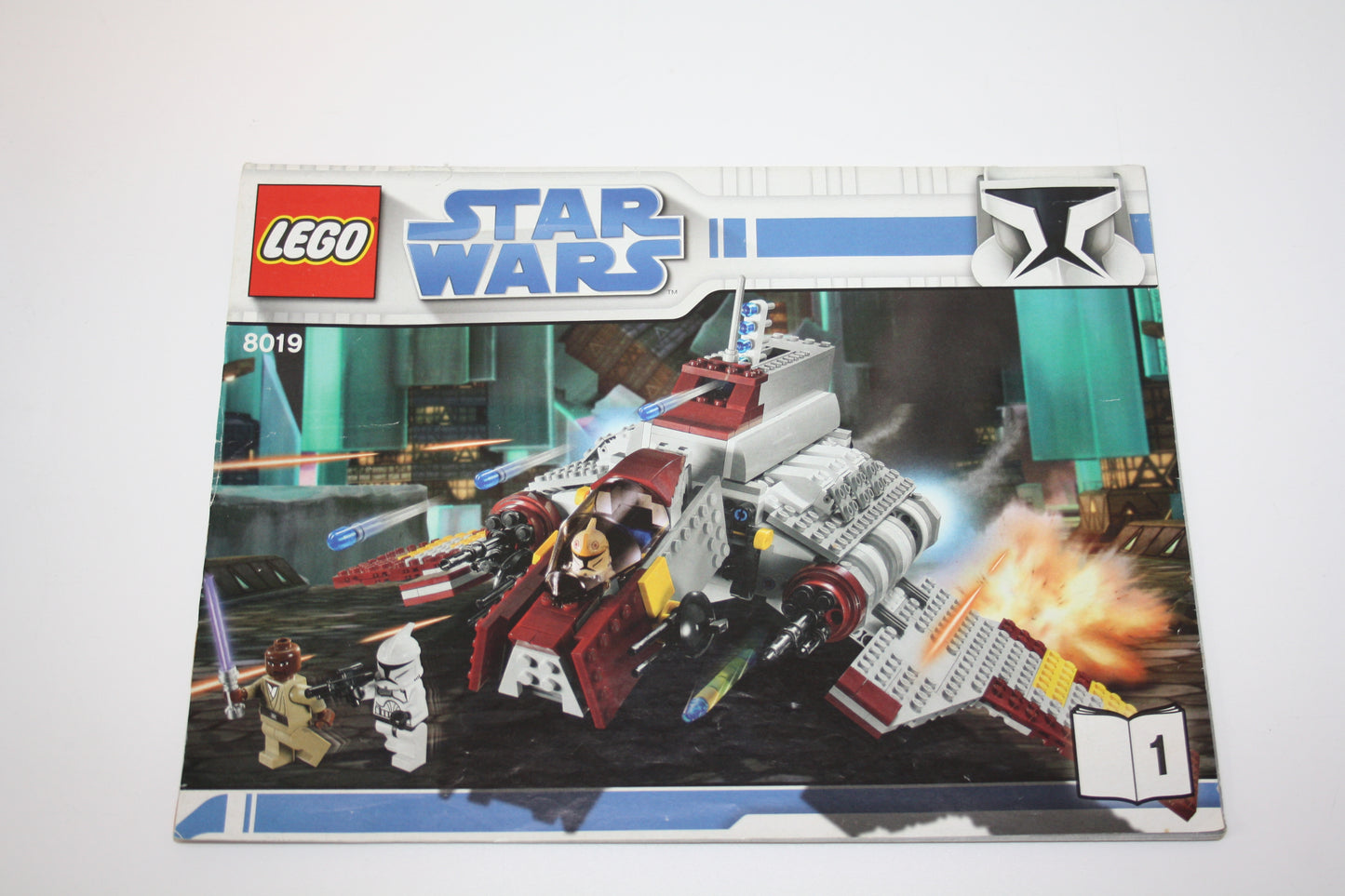 LEGO® Star Wars - 8019 Republic Attack Shuttle™ Heft1 - OBA/Bauanleitung