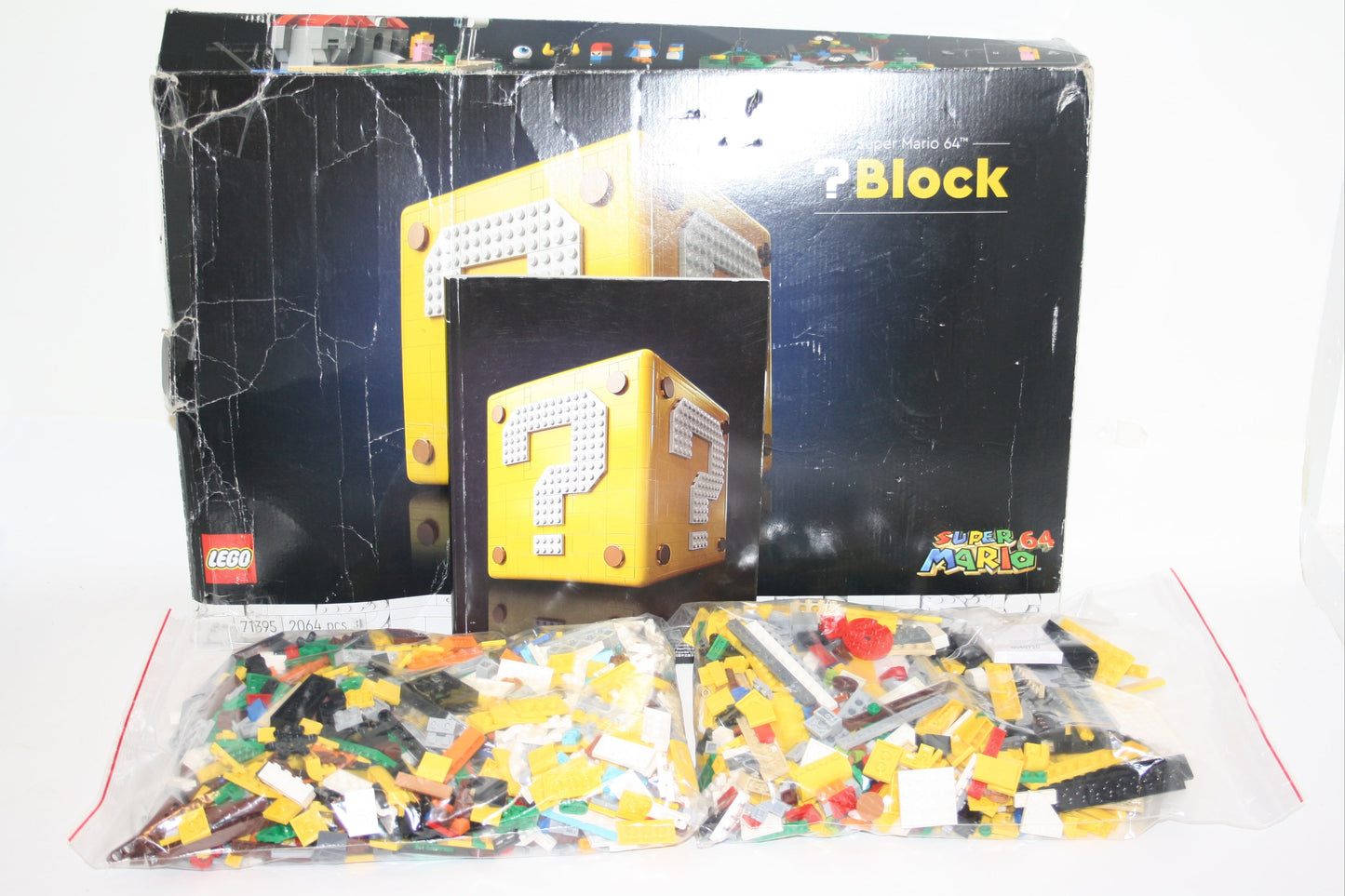 LEGO® Super Mario Set - 71395 Fragezeichen-Block aus Super Mario 64™ – Neu (Geöffnet)
