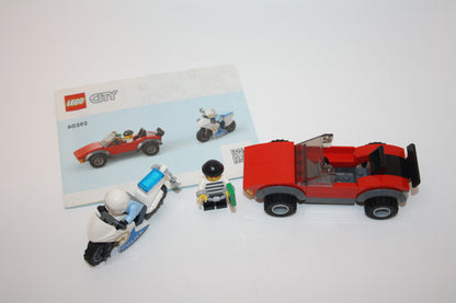 LEGO® - City Set - Verfolgungsjagd mit dem Polizeimotorrad - inkl. BA & OVP