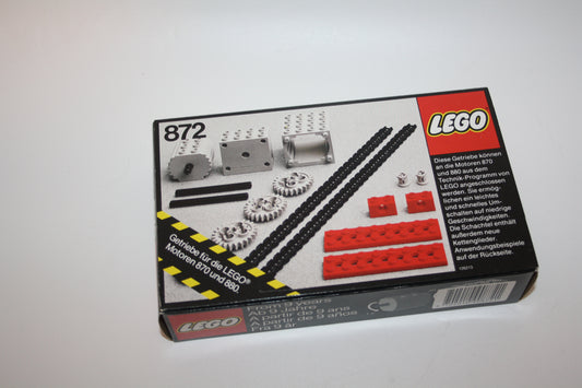 LEGO® - Technic Set - 872 Two Gear Blocks (Gear Reduction Kit) - inkl. BA & OVP