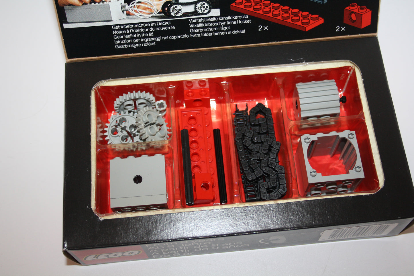 LEGO® - Technic Set - 872 Two Gear Blocks (Gear Reduction Kit) - inkl. BA & OVP