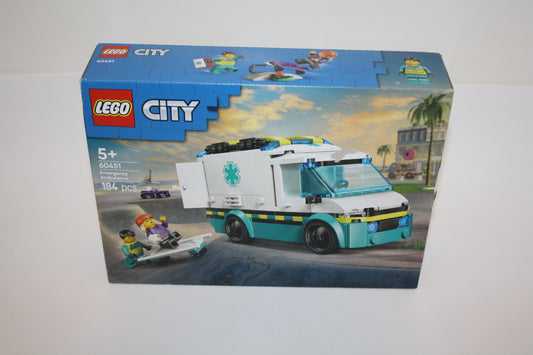LEGO® City Set - 60451 Rettungswagen - Neu/Ungeöffnet